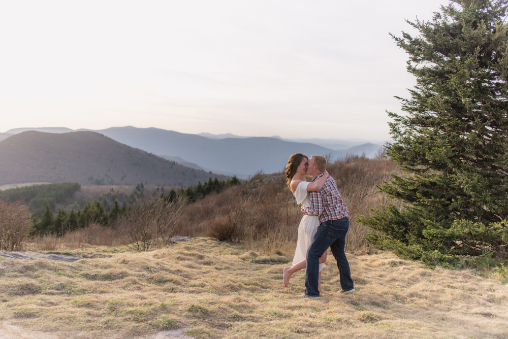 Best places to get engaged near Asheville Coley K Photography