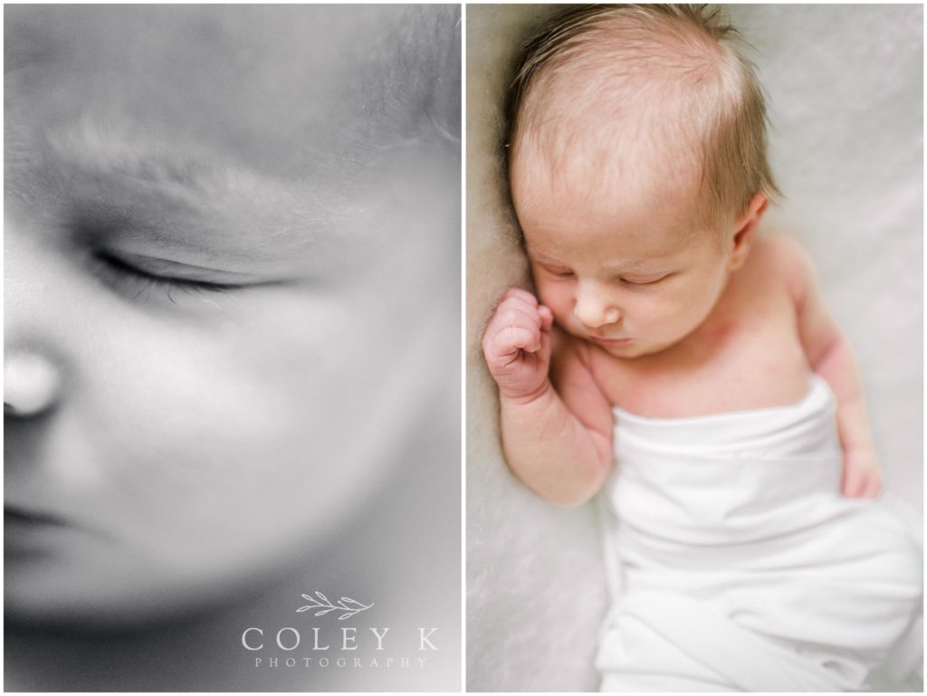 Natural and Neutral newborn photos