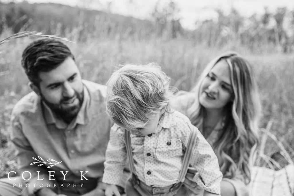 Asheville Family Photography Black And White