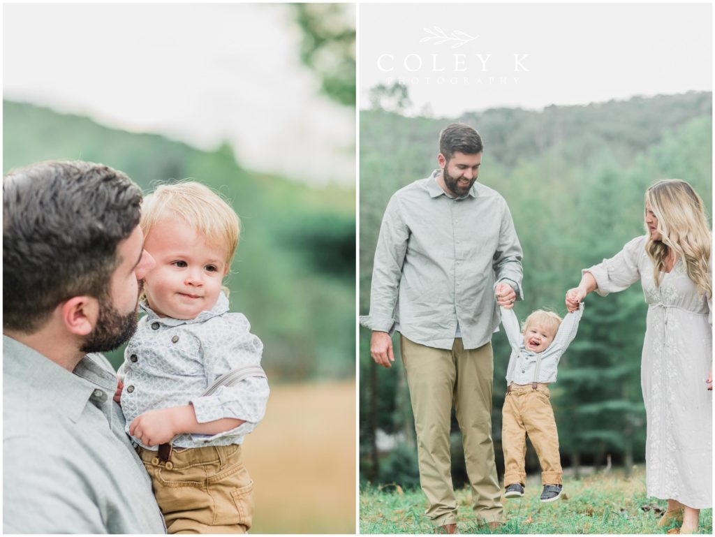 North Carolina Family Photography Father and Son