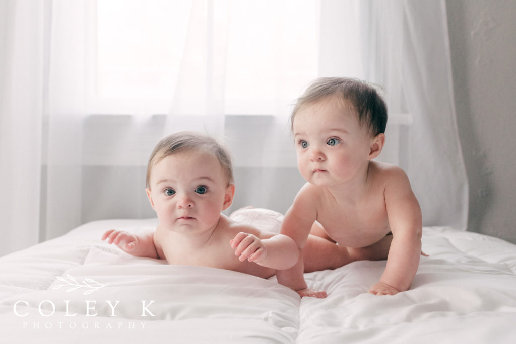 Asheville Twins Baby Session