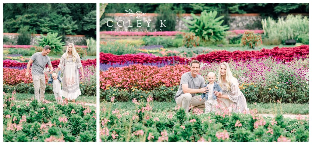 Biltmore FAmily Photos in Walled Gardens