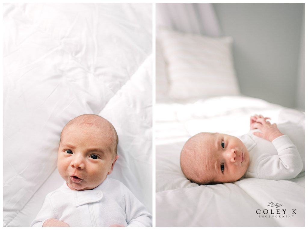 candid newborn photography
