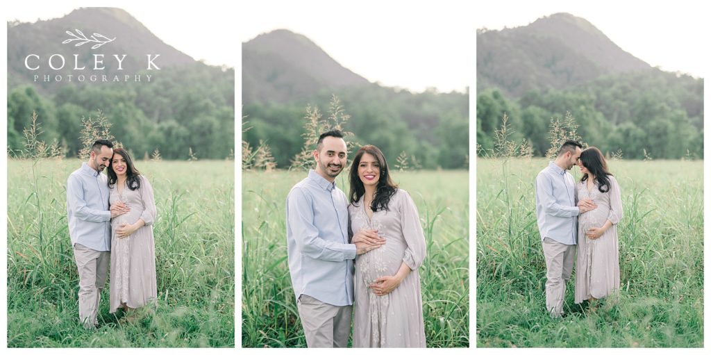 Light and Airy Maternity Photography in Mountains of Asheville, NC