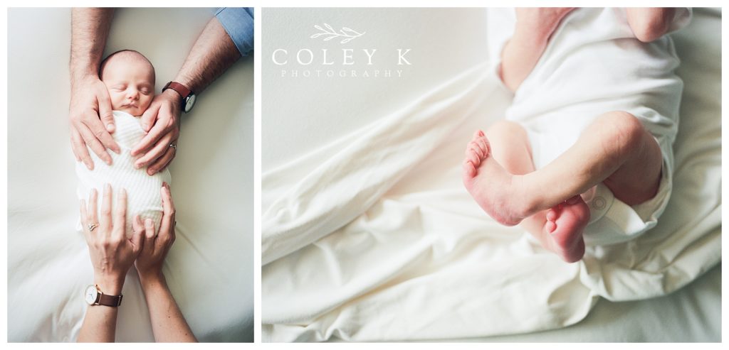 in home asheville newborn photography