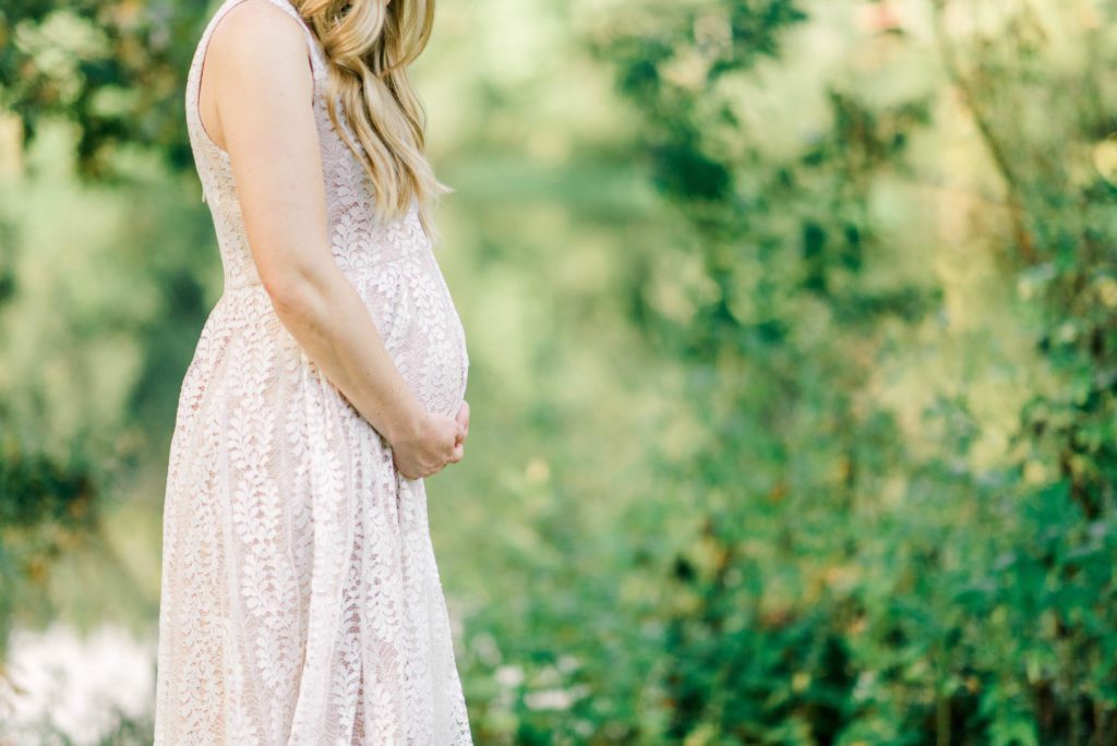 Maternity Photos in Tallahassee by Lake